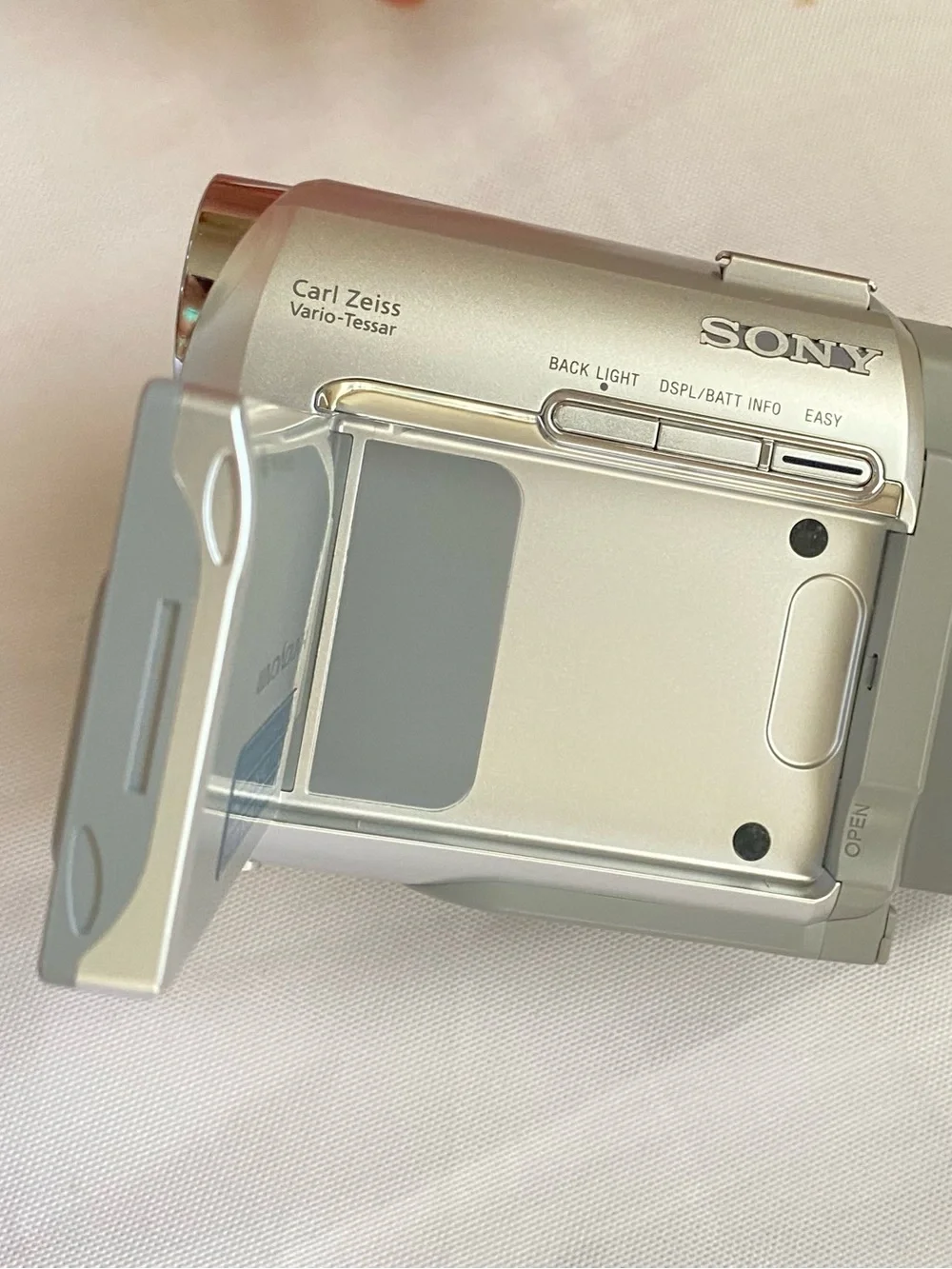 Sony DCR-HC30E Silver Handycam with Remote, Charger and Carry Case